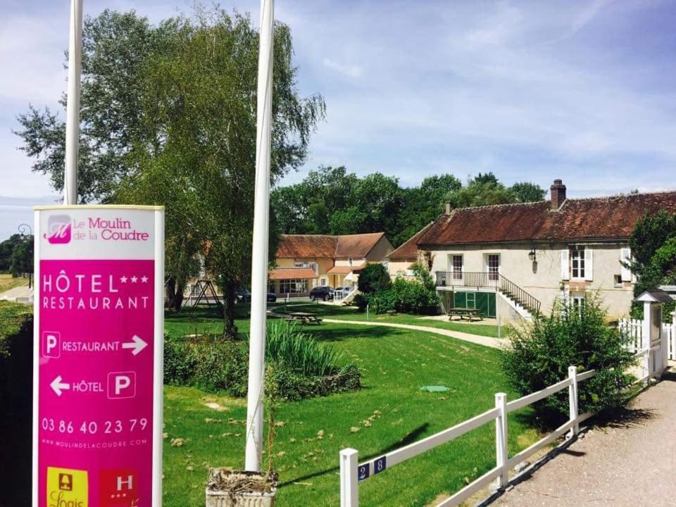 Logis Hotel Restaurant Le Moulin De La Coudre Venoy Luaran gambar